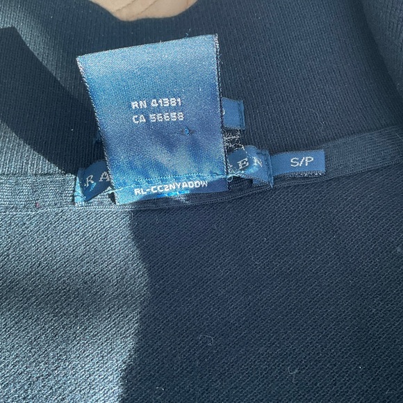 NWOT Women's Ralph Lauren Skinny-Fit Black Beaded Big Pony Polo Shirt / Size S - Picture 8 of 14